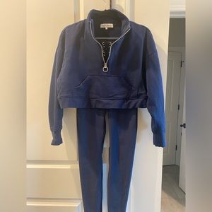 WeWoreWhat Navy Active Set XS